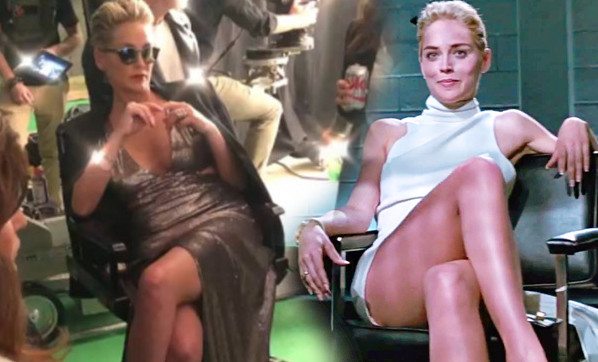 Ne yaptın Sharon Stone!